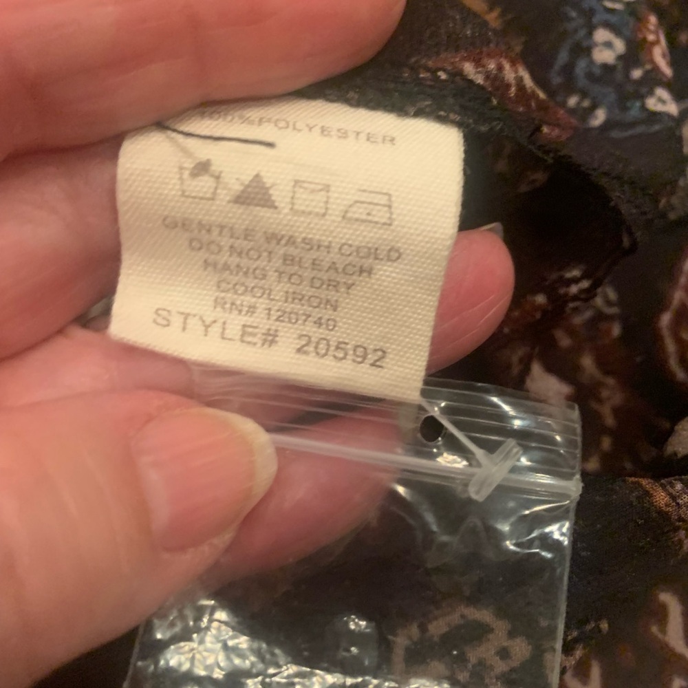 Mystree Earthy Patterned Top - Picture 4 of 4